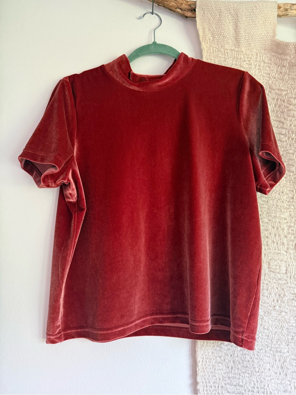 Madewell Velvet Top - Picture 2 of 5